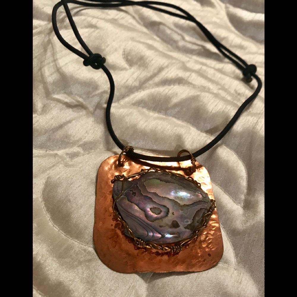 Mendocino Abalone necklace